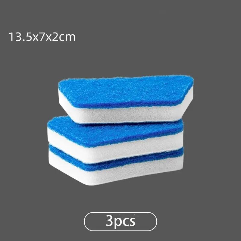 1set, Long Handle Multi-functional Bathroom Wall and Floor CleaningSponge -Removable Brush for Bathtubs, Ceramic Tiles, and Hous