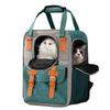 Portable Pet Cat Carriers Breathable Mesh Dog Backpack Foldable Large Capacity Cat Carrying Bag Outdoor Travel Bag Pet Supplies