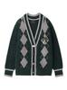 Snidel Home Harry Potter Knit Cardigan SHNT245021 Green Free Size Women's