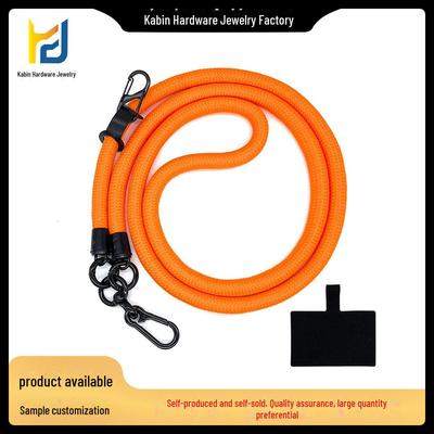 Umhängeband aus Polyester mit Clip auf der Rückseite und Kamerakette, Seil zum Aufhängen des Mobiltelefons.