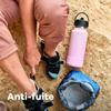 Gourde isotherme - hydro flask - 946 ml - acier inoxydable - bouchon antifuite - paille intégrée