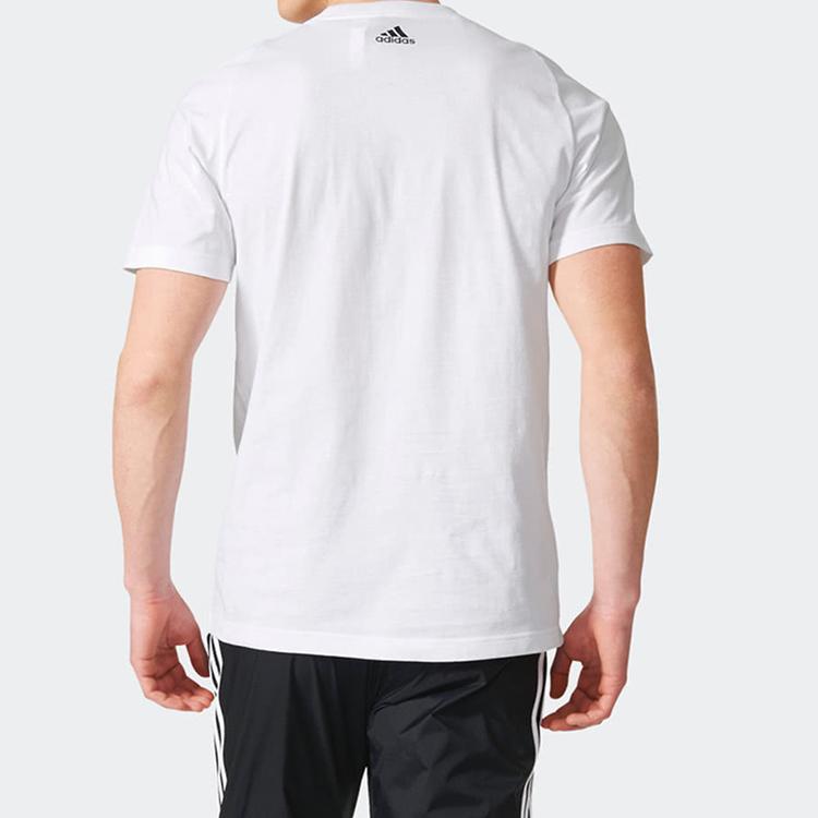 Adidas Sports Style Short Sleeve T-Shirt Men Tops White CD4863