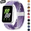 Geflochtene Armbänder für Galaxy Fit 3 Armband Zubehör Sport Nylon Verstellbar Ersatz correa bracelet für Samsung Galaxy fit3 Band