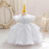 Vestito Sequin Principessa Lolita: Abito per la Festa del Primo Compleanno del Bambino
