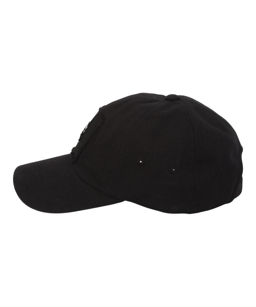 Yunibeosyeolkemiseuteuli Applique U Black Ballcap Washed Ballcap