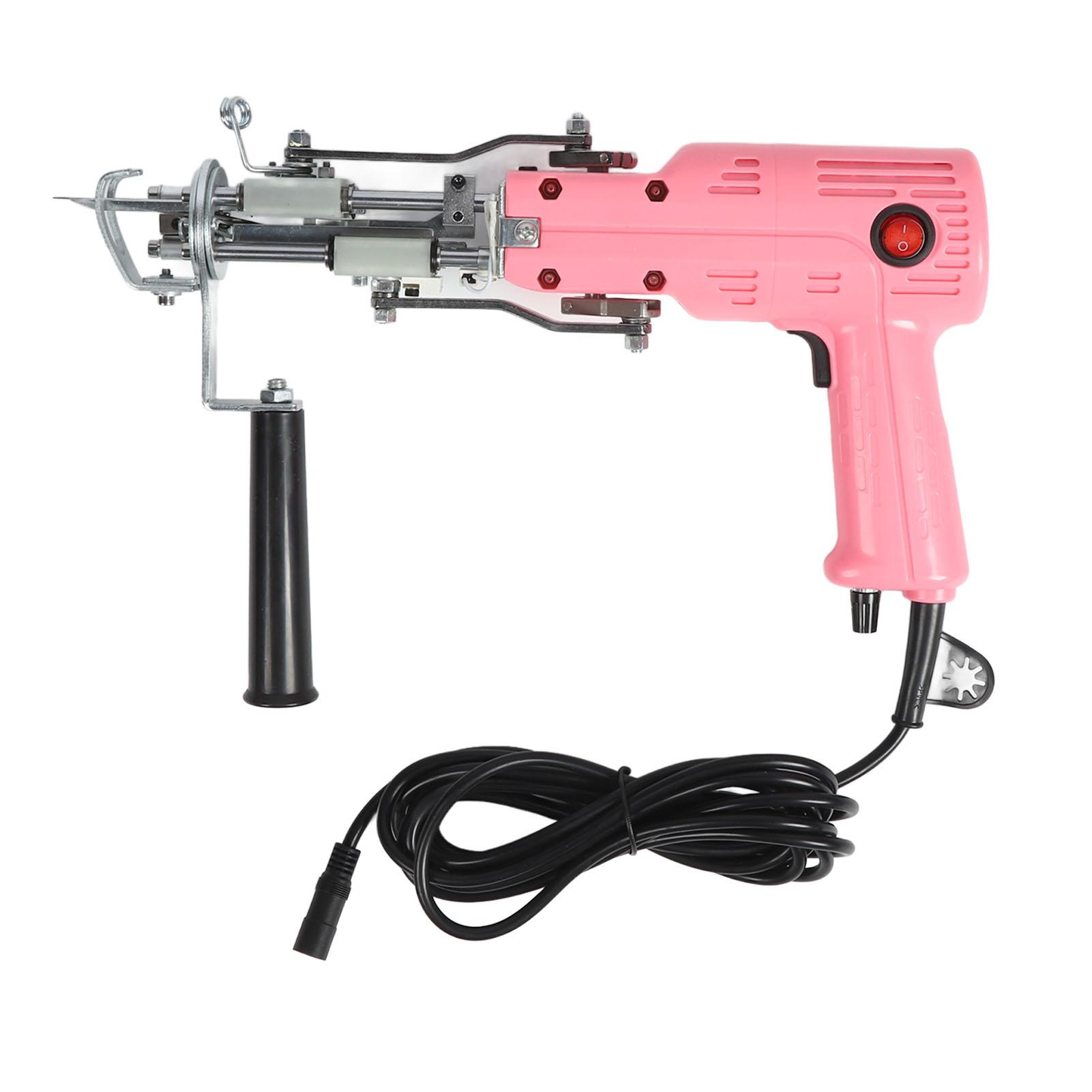 

Инструмент для тафтинга ковров Профессиональный 2 в 1 Эффективный безопасный стартовый набор для тафтинга с триммером для ковров UK Plug