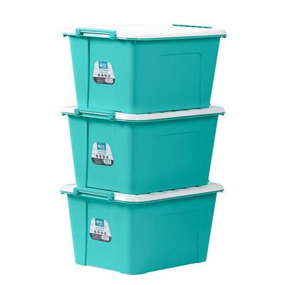 Large Plastic Storage Bins (3-Pack)
