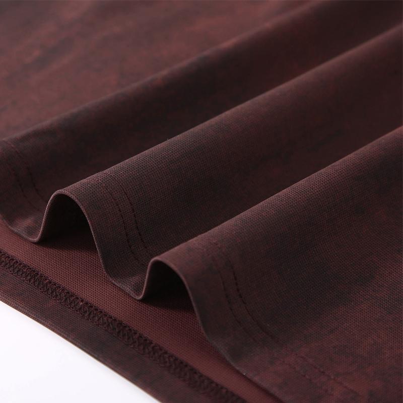 4XL-12XL Nadměrné velikosti Pánská trička Letní Vintage oblečení Módní trička Oversize Tričko s krátkým rukávem