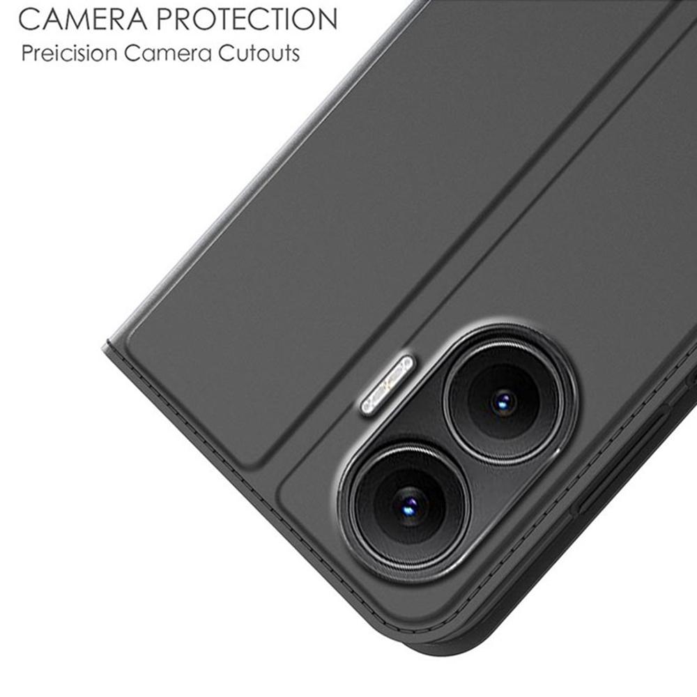 Für Xiaomi Redmi Turbo 4 Pro 5G Hülle PU Leder Handyhülle mit Kartenhalter Ständer