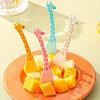 Plastic Fruit Forks, Dessert Forks for Home Kitchen, Suitable for Wedding, Party, Gift, Birthday