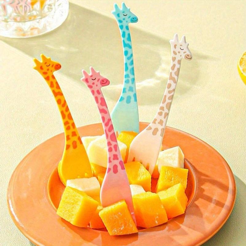 Plastic Fruit Forks, Dessert Forks for Home Kitchen, Suitable for Wedding, Party, Gift, Birthday