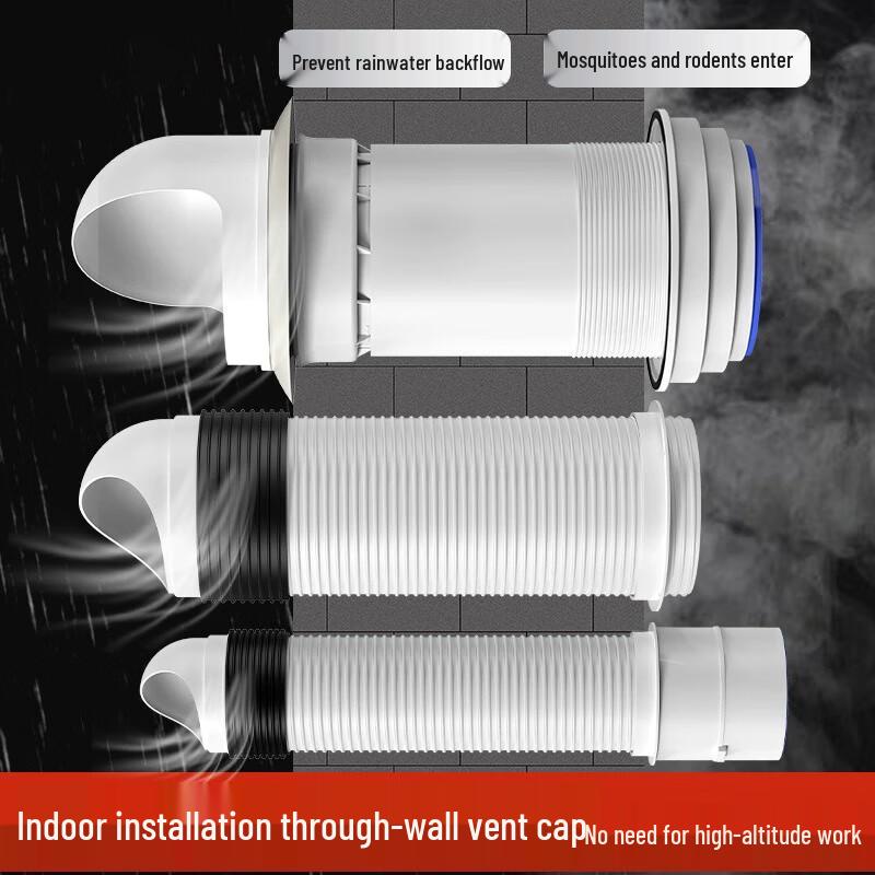 Integrated Wall Vent Hood with Filter