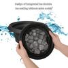 Silicone Foldable Face Ice Bath Bowl Large Ice Water Facials Bowl Ice Folding Basin  Travel