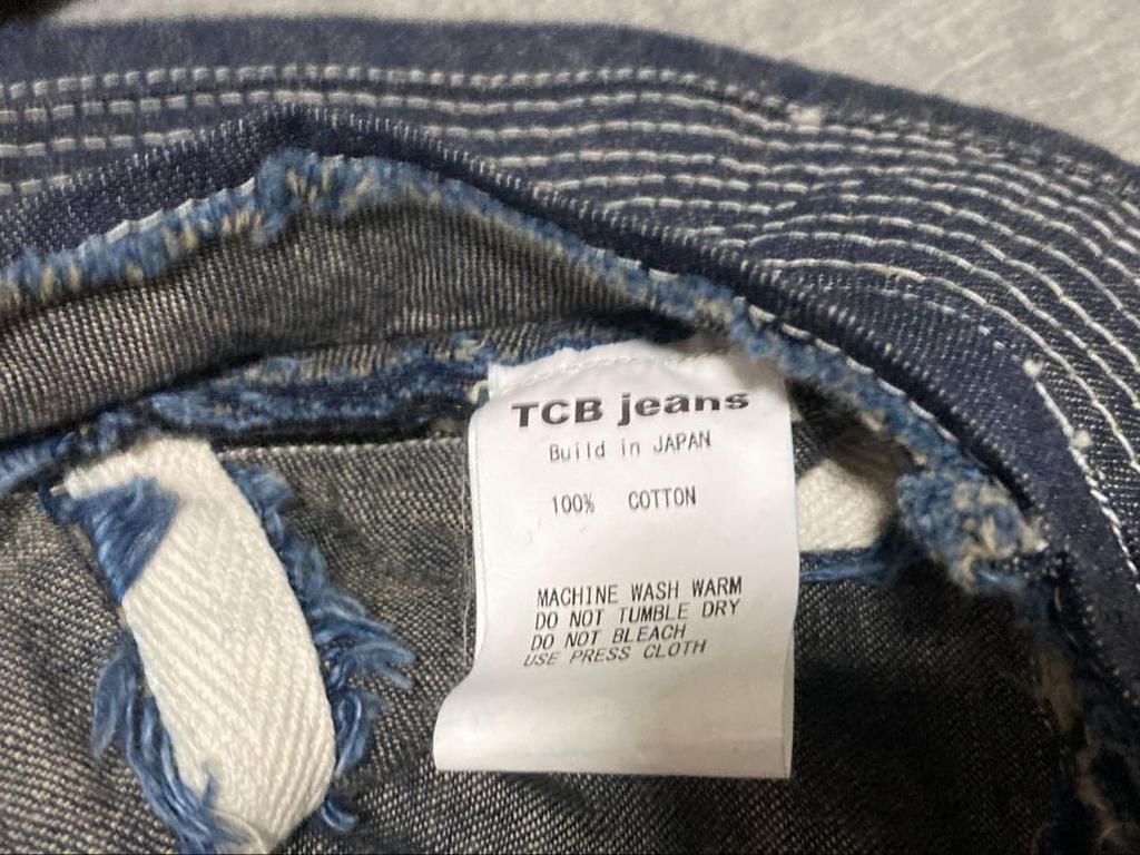 [USED] TCB JEANS 30s HAT DENIM denim hat, size L