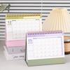 Creative 2024-2025 Calendar 2025 Standing Flip Calendar Simple Time Manegement Organizers  Gifts