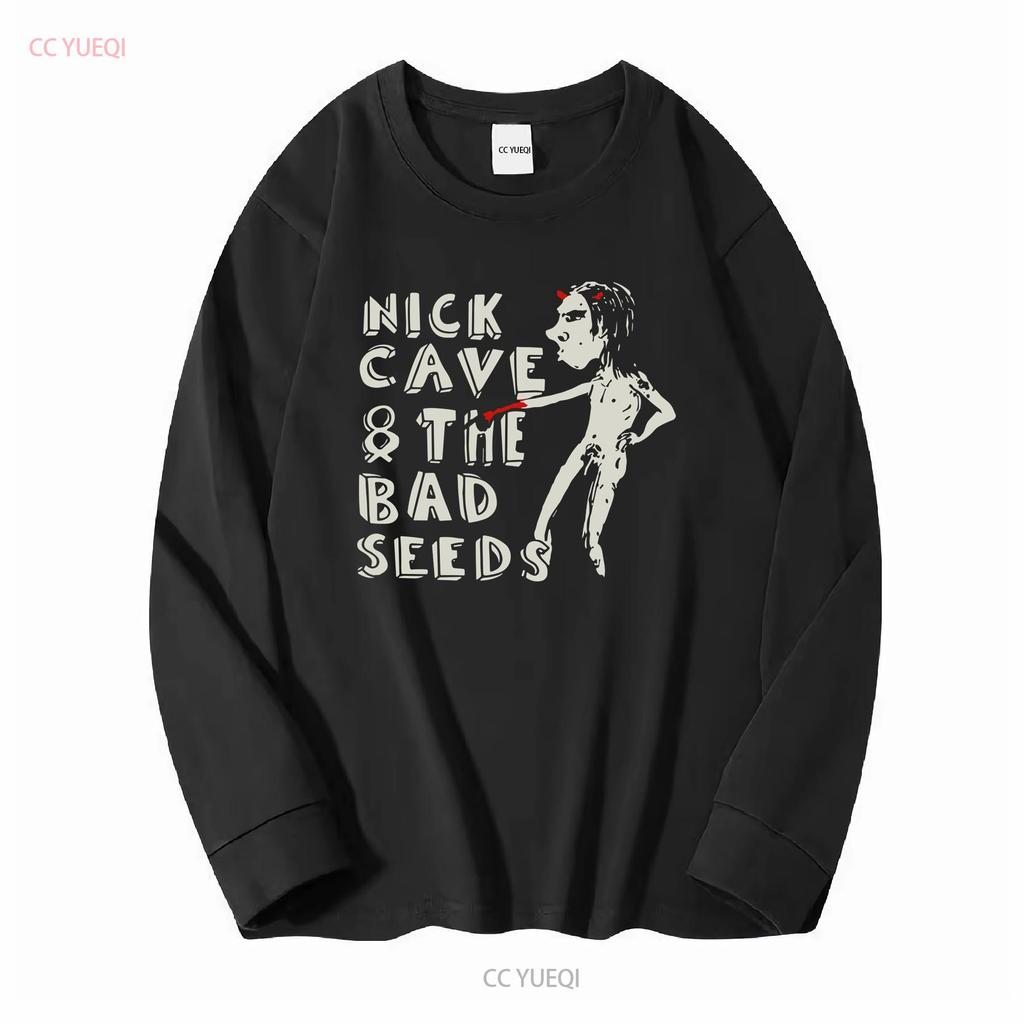 Nick Cave And The Bad Seeds tričko Loverman Všechny velikosti S1069 dlouhý nebo krátký rukáv vintage Prané Ležérní streetwear Prodyšné