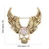 Drill Skull Brooch Sparkling  S Fashion Personality Brooch Accessories for Suit Coat