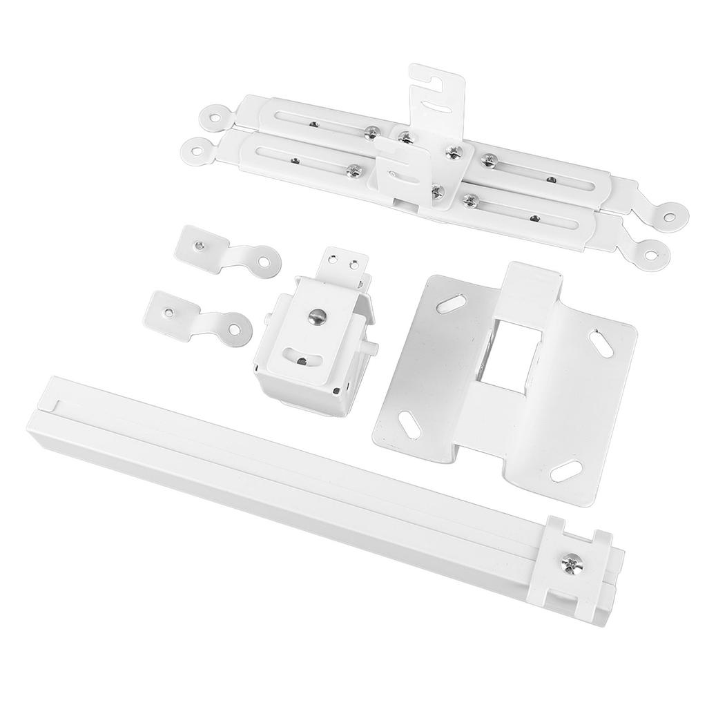 Supporto da soffitto regolabile per proiettore a 4 fori universale, supporto da parete per proiettore antiruggine per ufficio e sala conferenze