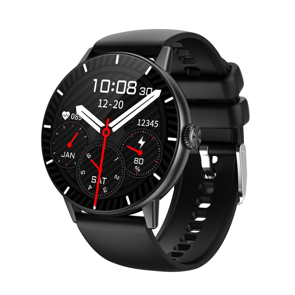 

696 Women Blue Tooth Smart Watch Map Voice Assistant 4GB Memory Music Heart Rate Lady Smartwatch App Download Sports Waterproof