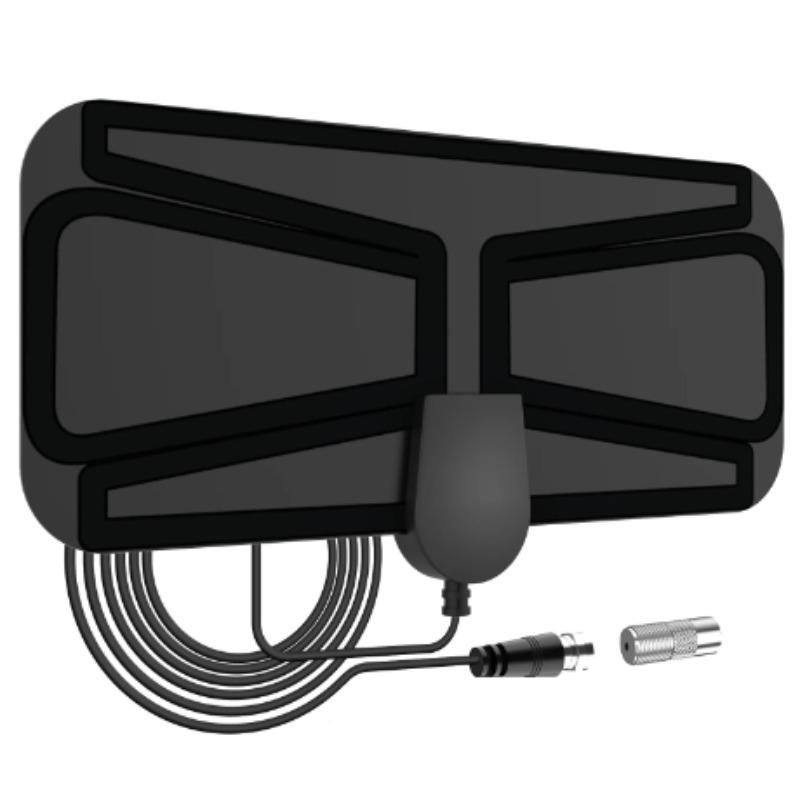 8K High Gain HDTV DTV Box Digital TV Antenna 3600Mile Booster Active Indoor Antenna HD Flat Design for TV Antenna