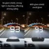 Display Head-Up Auto OBD2 Număr Digital HUD Viteză de Conducere Proiector Parbriz Sistem de Avertizare Depășire Viteză Accesorii Auto 2024