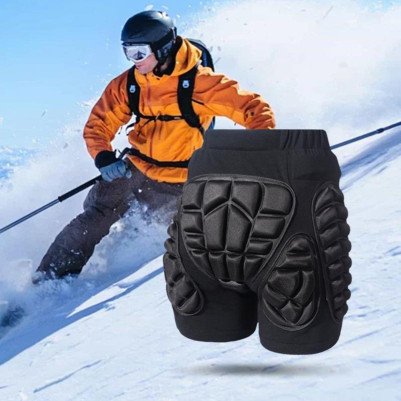 Protective Padded Shorts EVA Butt Pad Adjustable 3D Protection Hip Pad Skating Hip Guard for Hip Butt and Tailbone