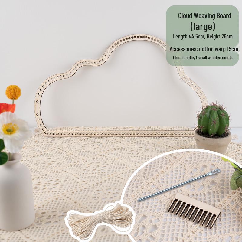 Children's Art Area Wool Knitting Board - DIY Weaving Material Kit for Kindergarten & Large Class Teaching