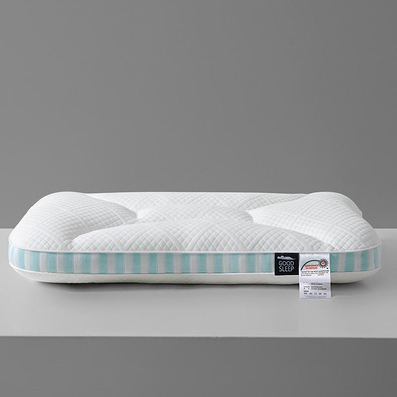 

Подушка-основа защищает шейные позвонки и помогает спать взрослым, подушка для дома и общежития 48X74cm синий