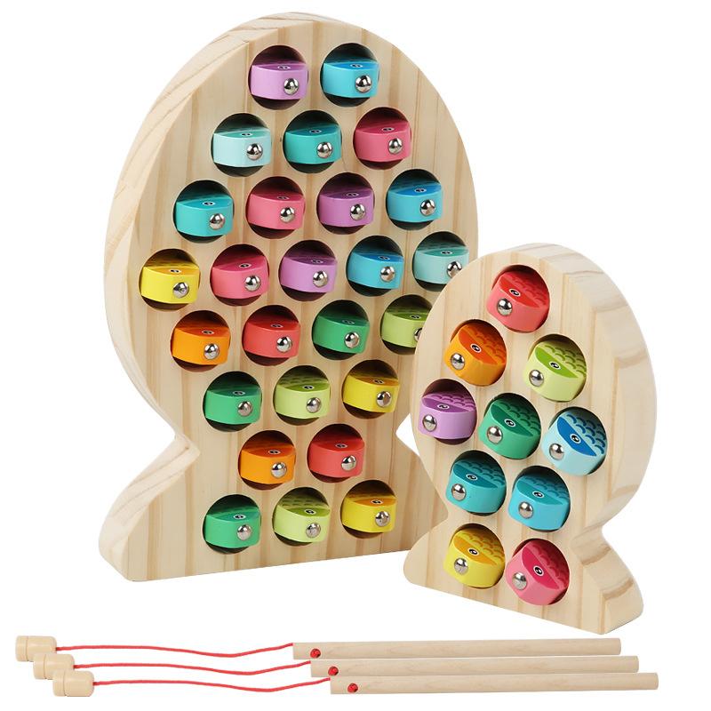 Jeu de pêche en bois pour enfants Jouets Cadeaux Éducation précoce Alphabet Numérique Jouets Cognitifs Jeux Interactifs pour Enfants Jouets Pour Cadeaux