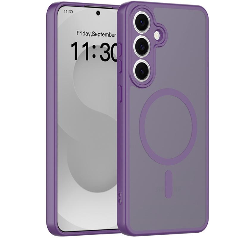 Magnetic Skin Feel Phone Case for Samsung S26 Ultra, S25 FE/S24, Frosted A17
