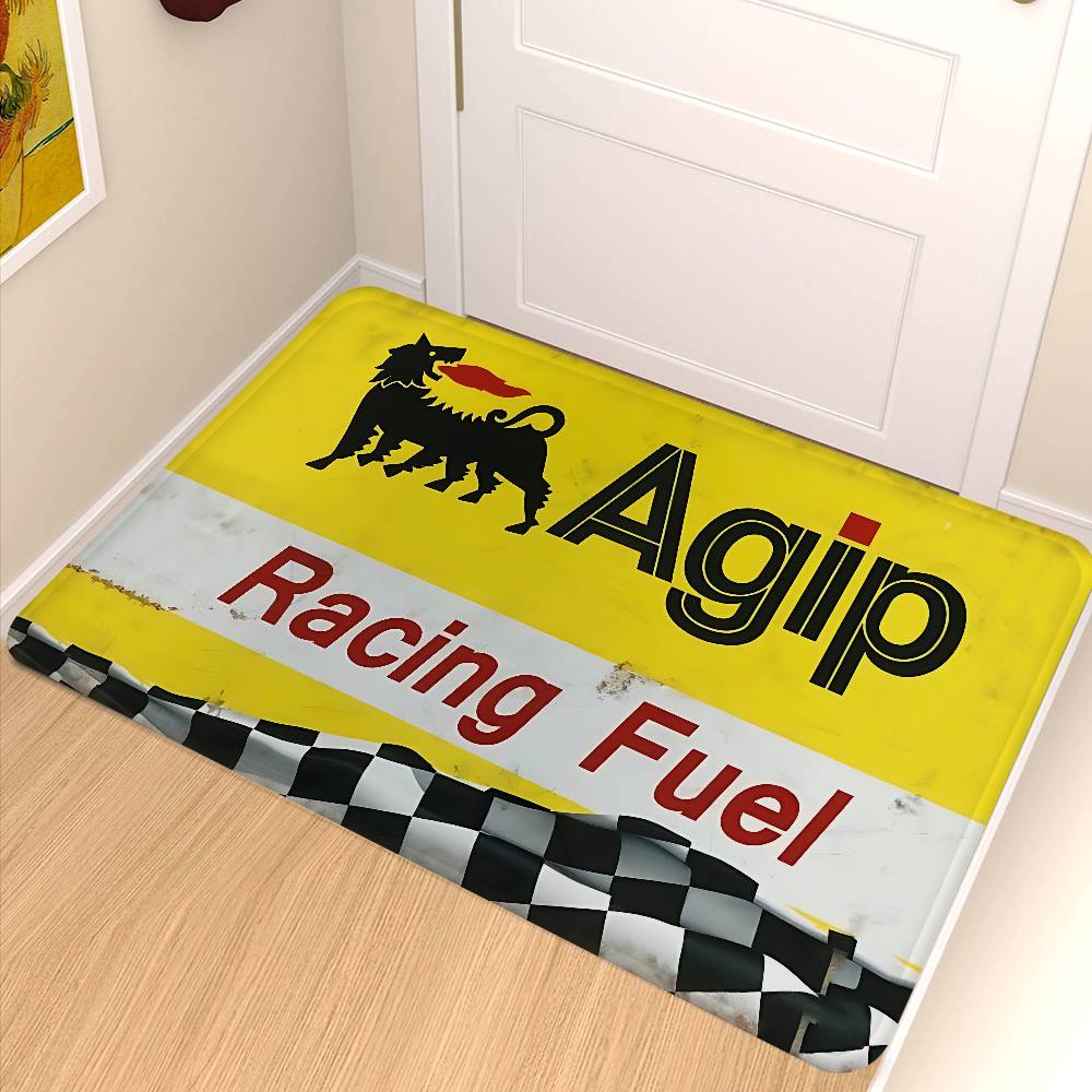 A-Agips LOGO Kitchen Mat Kids Room Bedroom Decoration Balcony Anti-Slip Doormat Living Room Alfombra