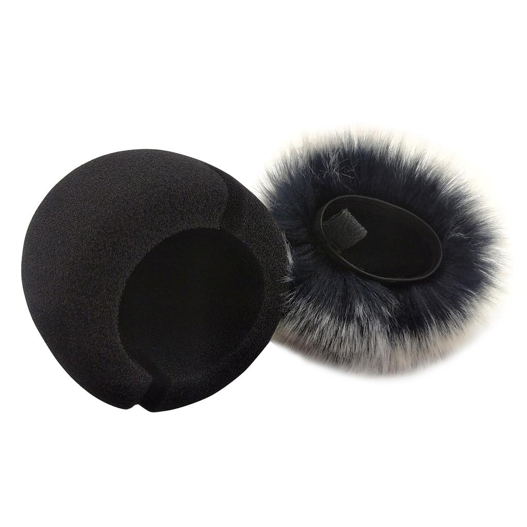 KETENG Furry Windscreen Foam Windscreen for Zoom H4n Essential Recorder
