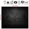 Black brick wall photography background Brick background Retro theme stone brick background birthday party