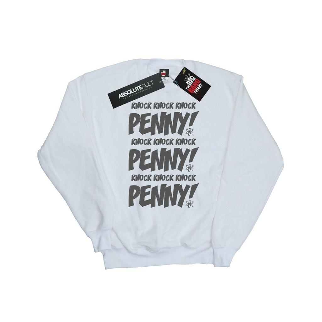 The Big Bang Theory Mens Sheldon Knock Knock Penny Sweatshirt