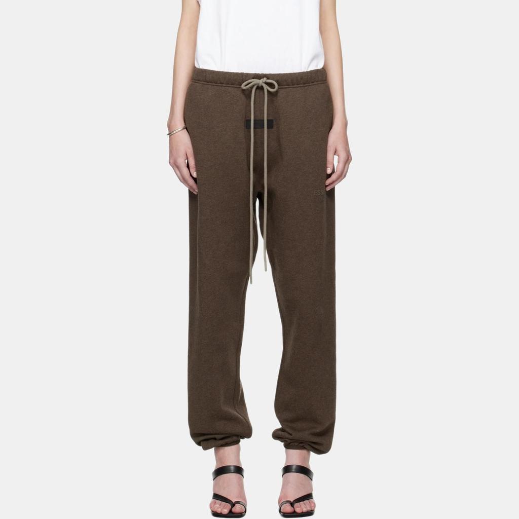 Fear of God Essentials Sweatpants Heather Wood Men Bottoms Brown 130SU242022F