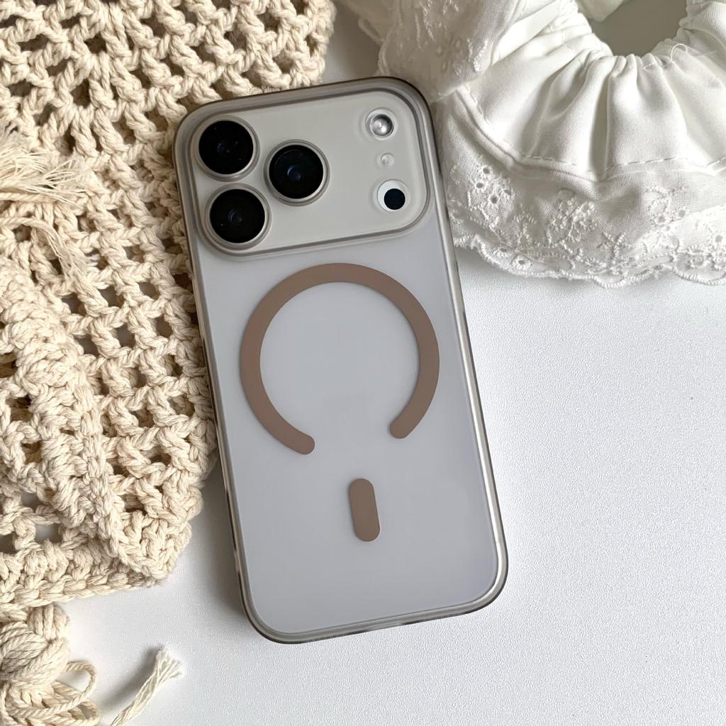 Ultra Thin Magnetic Suction for IPhone 17 ProMAX Phone Case for Apple 16 Skin Feel Matte with Lens Film Protective Cover