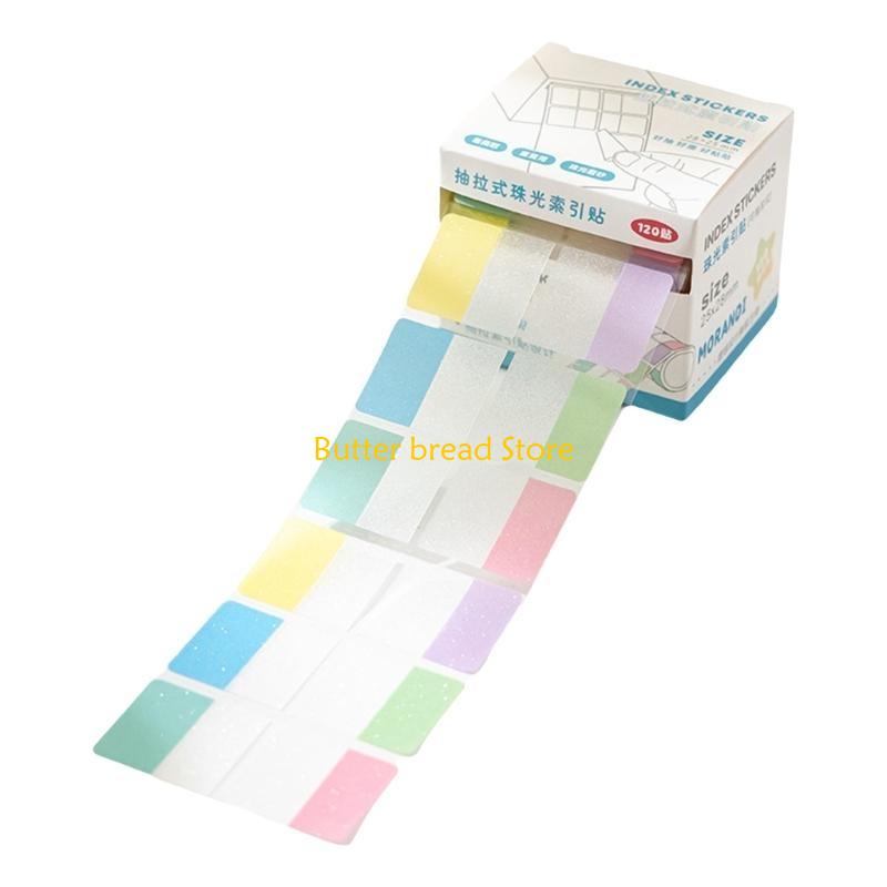 

W89C Colorful Index Label Writable PET Page Marker Adhesive Notes for Marking