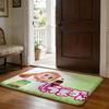 UUmaru Doma Anime Floor Mat Soft Flannel Absorbent Mat Non-Slip Rug Home Bedroom Bathroom