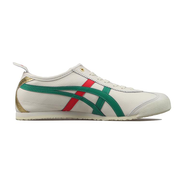 New Onitsuka Tiger Onitsuka Tiger Mexico 66 Birch Kale Red Gold 1183B511-200