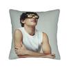 Andrea Kimi Antonelli Driver Square Pillow Cases  Cushion Cover Creative Zipper Decorative Pillowcase for Car xcm