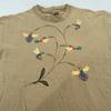 Vintage 90s DESERT SPRINGS HUMMMINGBIRD ART T-Shirt L/XL Nature Animal Bird