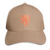 Dutch Lion (OrangeWhite Outline) Baseball Cap Hat Beach F Trucker Cap Custom Hat Women Unisexs