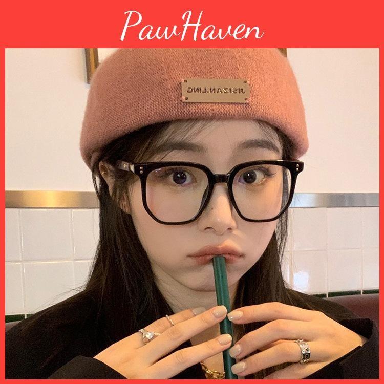 Winter Color Solid Beret Hat For Women With Classic Design Thickened Cap Gift