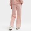 Fila Solid Color Straight Leg Knitted Casual Pants Women Bottoms Sugar-Pink F11W349602F-PK