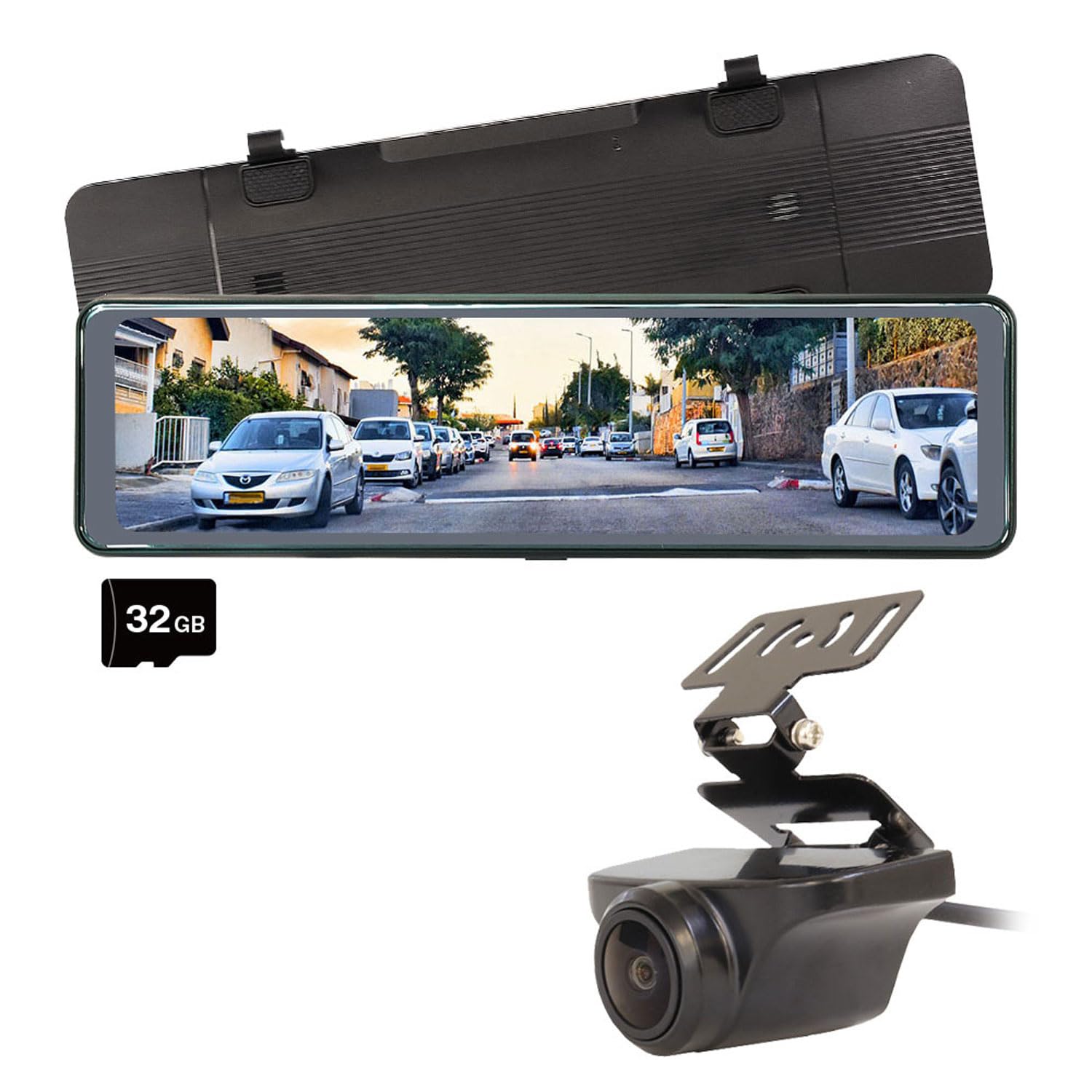 

MAXWIN Drive Recorder Зеркальное Тип Дюймовое Цифровое Зеркало Full HD Внутреннее Зеркало HDR Широкоугольные Светодиодные Светофоры Внешняя Задняя Камера 10.88 MDR-G013A