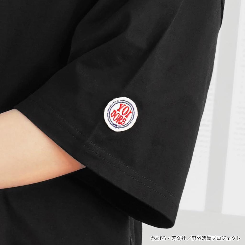 SEASON 3 YOIDORE Collaboration Black XL Size Yurucamp T-Shirt [Neon]