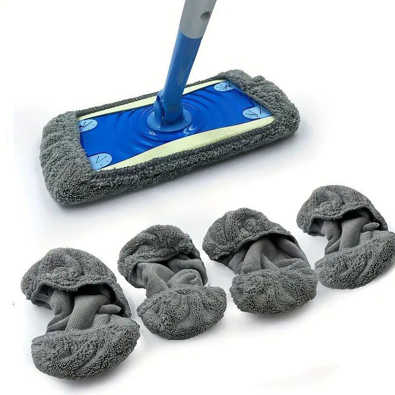 Swiffer-Compatible Washable Flat Mop Replacement Cloth