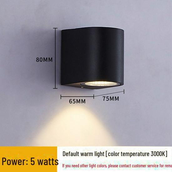 Waterproof Outdoor Wall Lamp for Villa Courtyard, Balcony, and Terrace