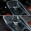 Gear Shift Knob Cover Sticker Head Trim for Dodge Challenger 2015+ Carbon Fiber
