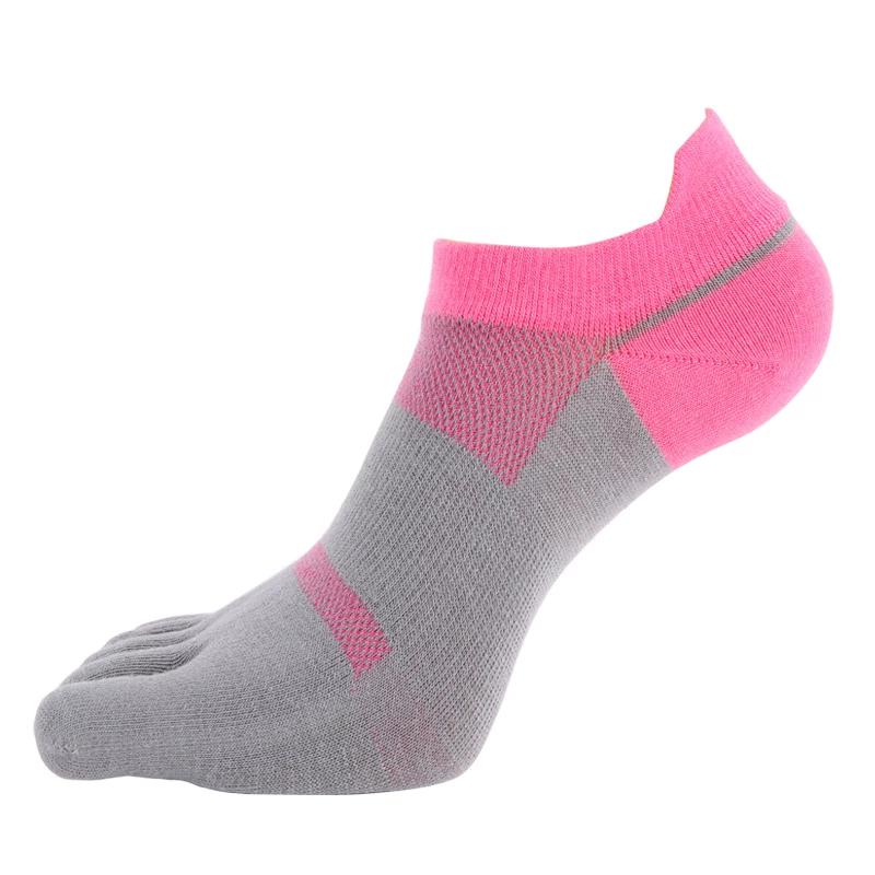 Coolmax Sportsocken Schnelltrocknend Atmungsaktiv Fünf-Zehen-Socken für Damen und Herren Outdoorsport Geteilte Zehensocken Kurze Socken